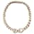 Hermès Torsade model necklace Silvery Silver  ref.964805