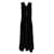 ***Comme des Garcons Maxi Dress Polyester Triacétate Noir  ref.965130