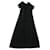 ***Yohji Yamamoto Noir Wool Maxi Dress Black  ref.965140