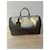Abbesses Louis Vuitton Keepall 35 Nebula Marron Argenté - vue 2