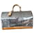 Keepall Louis Vuitton Keepal 50 Bandoulière 50 Silber Lackleder  ref.965148