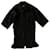 Jacquemus Abrigo oversize de lana negro  ref.965278