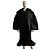 Jacquemus Abrigo oversize de lana negro - vista 8