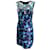 Erdem Blue / Purple Multi Sleeveless Silk Dress  ref.965309