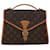 Louis Vuitton Beverly Braun Leinwand  ref.965400