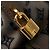 Louis Vuitton Monogram Addiction Marrone Lockit Verticale MM - vista 8