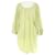 Maje Light dress Light green Silk  ref.965765