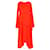 Maje Robe Polyester Rouge  ref.965766