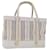 BURBERRY Hand Bag Canvas White Auth bs6258 Cloth  ref.965904