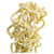 *[Cartier] Cartier "K18YG Mailon Infinito de Anillo 2 filas" No. 15 1 garantía de una semana [usado] Gold hardware Oro amarillo  ref.966029