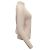 Pull à col roulé en angora rose clair Peserico - vue 2