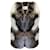 Cabra Multicolorida Yves Salomon, raposa, e colete de pele de vison Multicor  ref.966070