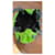 Clutch Basile Poschette in seta e raso verde chiaro - vista 7