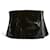 Chanel 01A PATENT BLACK FR38 SERRE TAILLE Cuir vernis Noir  ref.966091