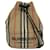 Burberry Handbags Beige Leather Nylon  ref.966260