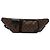 Bumbag Marsupio Louis Vuitton con monogramma marrone Macassar Christopher