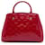 Louis Vuitton Monogramma Rosso Vernis Montaigne BB Pelle Pelle verniciata  ref.966382