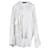 Autre Marque Diliborio Shirt with Buckles White Cotton  ref.966604