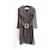 Dior automne 2006 Trench-Coat En Cuir Python Gris  ref.966615