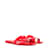 Oran Hermès HERMES  Sandals T.EU 37 Leather Red  ref.966645