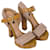 DOLCE & GABBANA  Sandals EU 37 Leather Beige  ref.966667