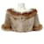 Chaqueta corta de chinchilla beige de cola ancha con escote adornado con joyas de Valentino Piel  ref.966670