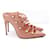gucci 5 strap Mary Janes Heels Pink Leather  ref.966696