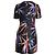 Emilio Pucci Vestido con estampado de bambú en poliéster negro - vista 3