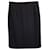 Giorgio Armani Above-knee Straight Skirt in Black Wool  ref.967051