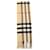 Burberry Signature Check Scarf in Brown Cashmere Wool  ref.967063