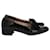 Salvatore Ferragamo Drusilla Bow Loafers in Black Patent Leather  ref.967094