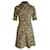 Gucci Shirt Dress in Brown Leopard Print Silk Python print  ref.967102
