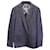 Etro Double-breasted Denim Blazer in Blue Cotton  ref.967139