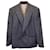 Fear of God The Suit Jacket Blazer a rayas con botonadura forrada en lana gris  ref.967144