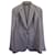 Akris Single-breasted Boxy Blazer in Grey Mulberry Silk  ref.967147