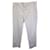 Jil Sander Pantalones rectos de algodón color crema Blanco Crudo  ref.967157