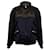 SAINT LAURENT 80s Teddy Bomber Jacket in Black Viscose Cellulose fibre  ref.967223