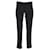Pantaloni Maje a banda laterale in lana nera Nero  ref.967231