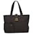 Salvatore Ferragamo Gancini Tote Bag in Brown Canvas Cloth  ref.967241
