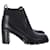 Christian Louboutin Marchacroche 70 Ankle Boots in Black calf leather Leather Pony-style calfskin  ref.967242