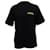 Vêtements T-shirt à logo imprimé Vetements en coton noir  ref.967317