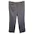Pantaloni strutturati Michael Kors in lana vergine grigia Grigio  ref.967320
