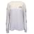 Alexander Wang Wangfest Printemps 2018 T-Shirt à Manches Longues en Coton Blanc  ref.967341