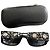 Chanel Crystal Bijou Numero 1 Gafas de sol negras Negro - vista 2