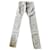 Dior Pantalones Blanco Algodón Elastano  ref.967406