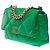 Sac CHANEL Chanel 19 en Cuir Vert - 101265 - vue 4