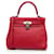Hermès hermes kelly 25 in swift leather Red  ref.967591