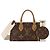 Louis Vuitton Onthego East West Tela Monogramma Marrone