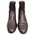 Autre Marque vintage ankle boots 36 Dark brown Leather  ref.967644