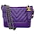 Chanel Bolso hobo pequeño de cuero acolchado Gabrielle violeta violeta Púrpura  ref.967675